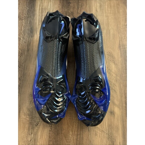 Nike Vapor Edge Pro 360 Black Blue Men Size 14 Football Cleats CV6345-002 main image 6
